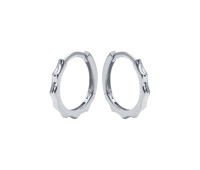 Silver Hoop Earring HO-2415